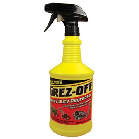 Permatex Grez-Off Degreaser, Heavy Duty, 32 oz. Bottle, Powerful, Biodegradable, Non-Flammable 22732